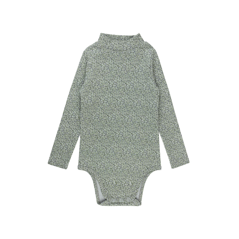 Liberty/Berry Mockneck Bodysuit - Blue Print