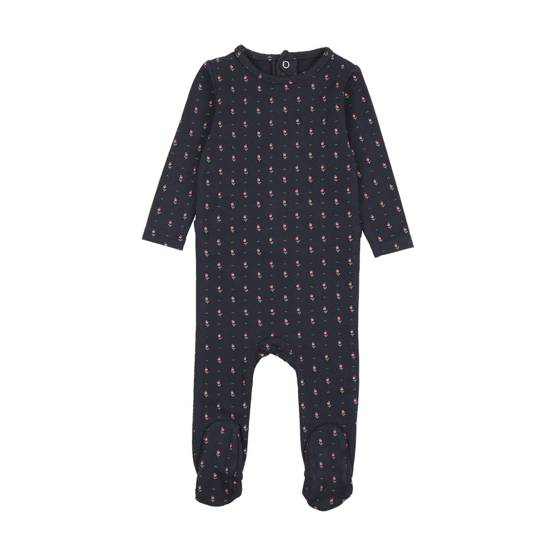 Sweet Campaign Girls Footie - Navy