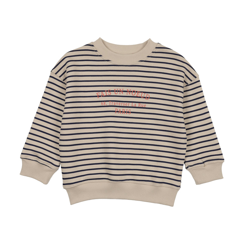 Bold Boy Stripe Sweatshirt