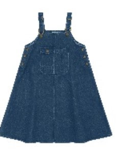 Front Snap Jumper - Blue Denim