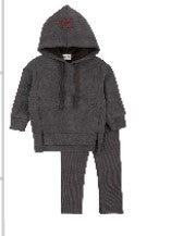Acid Wash Set - Smokey Brown