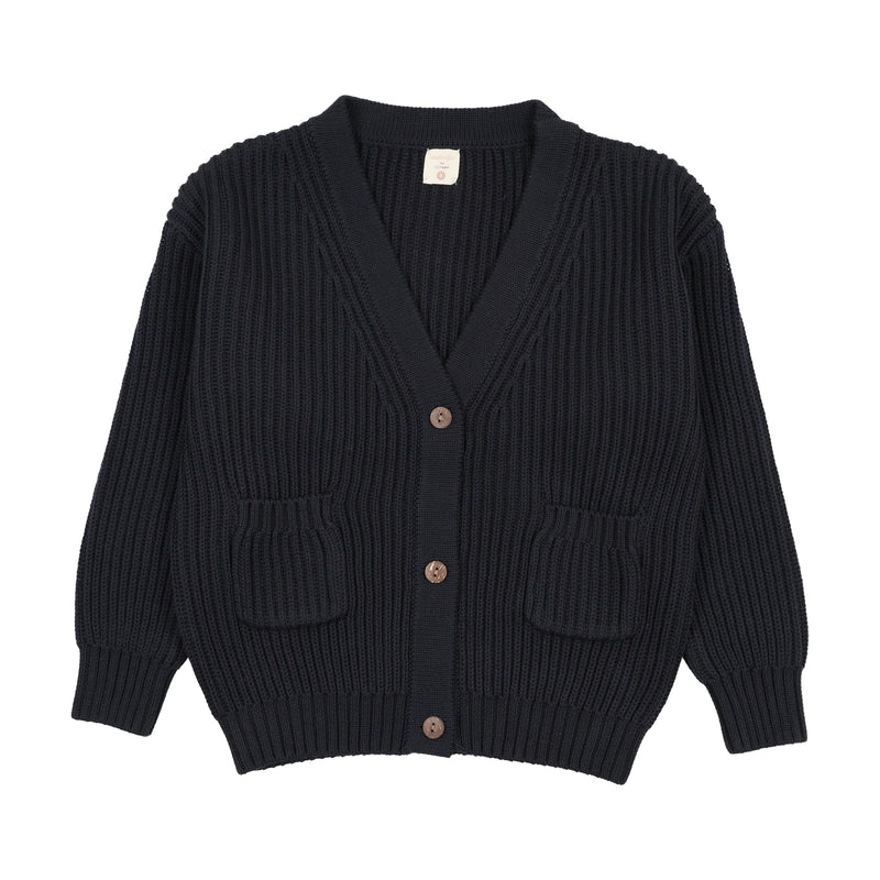 Grandpa Cardigan - Navy