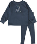 Sherpa Varsity Set-Off Blue - 24M
