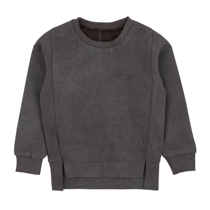 Acid Wash Top Boys- Smokey Brown