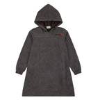 Acid Wash Dress - Smokey Brown