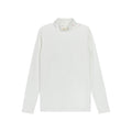 Fair Isle Embroidered Mockneck - Ivory Mauve