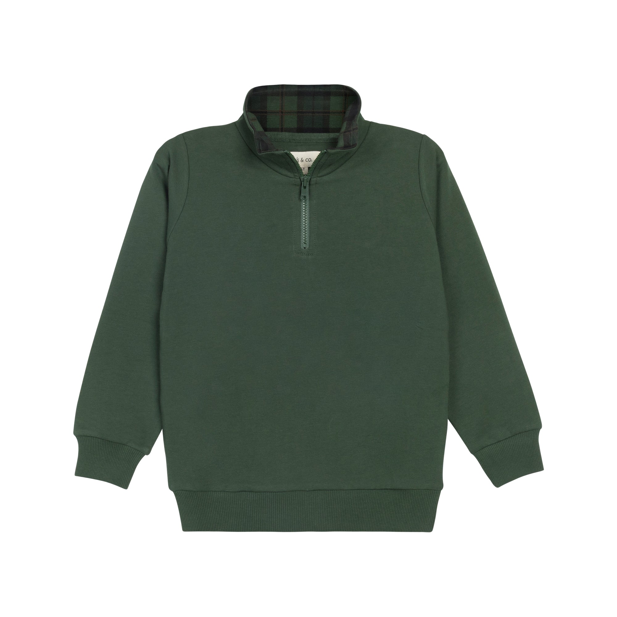 French Terry Scottish Polo - Green