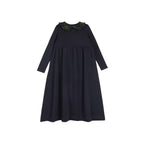 French Terry Scottish Collar Tee - Blue