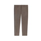 Fair Isle Boys Woven Wool Pants - Taupe