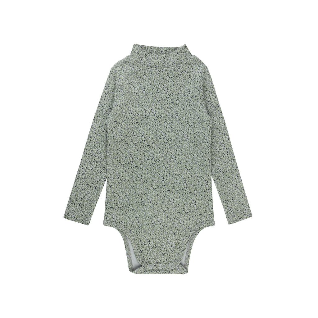 Liberty/Berry Mockneck Bodysuit - Blue Print