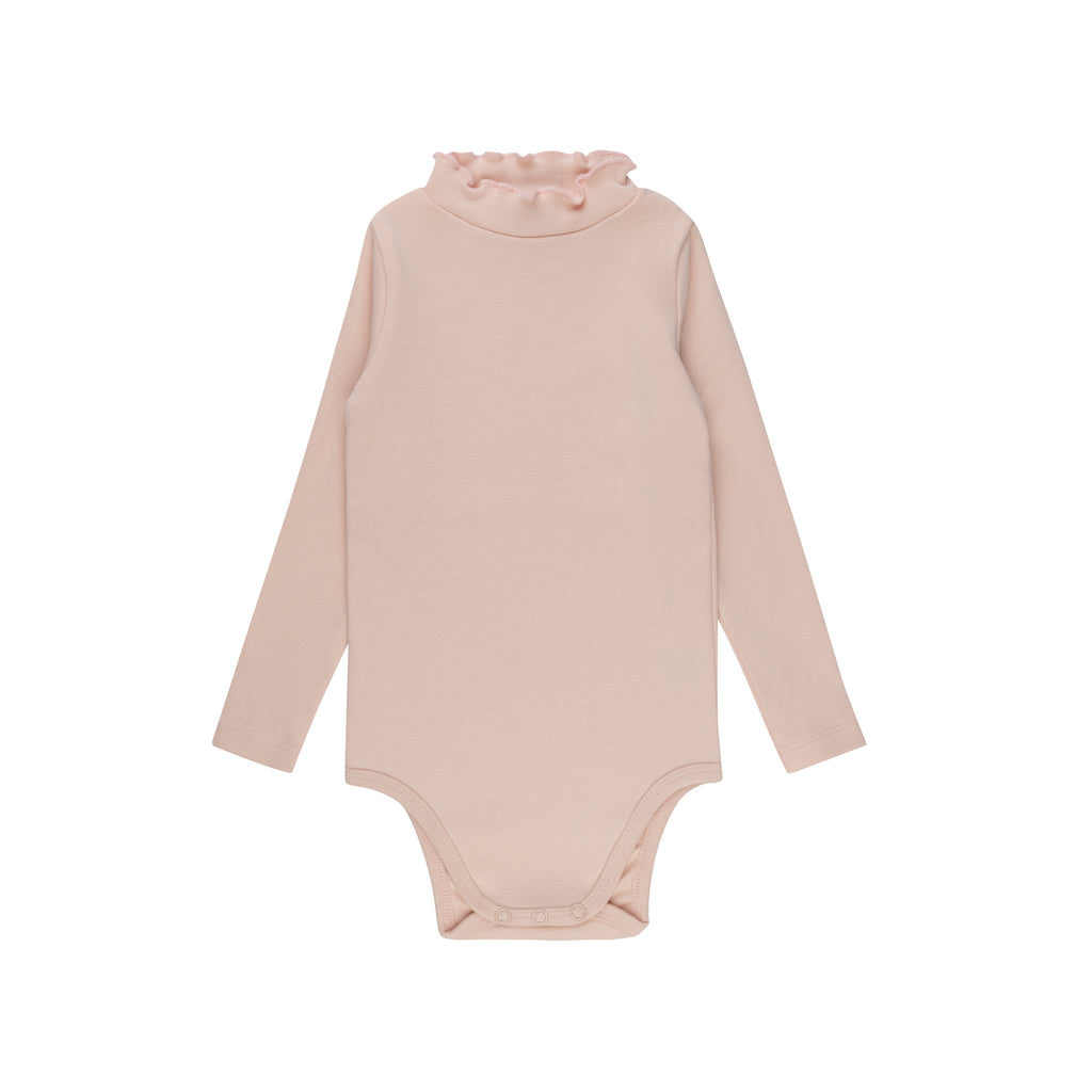 Liberty/Berry Mockneck Bodysuit - Solid Pink