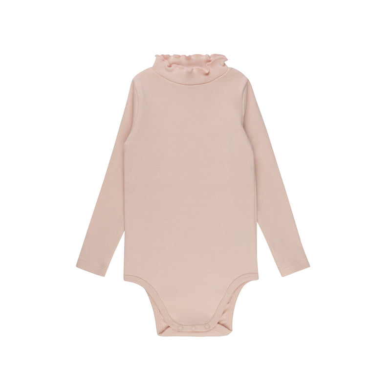 Liberty/Berry Mockneck Bodysuit - Solid Pink