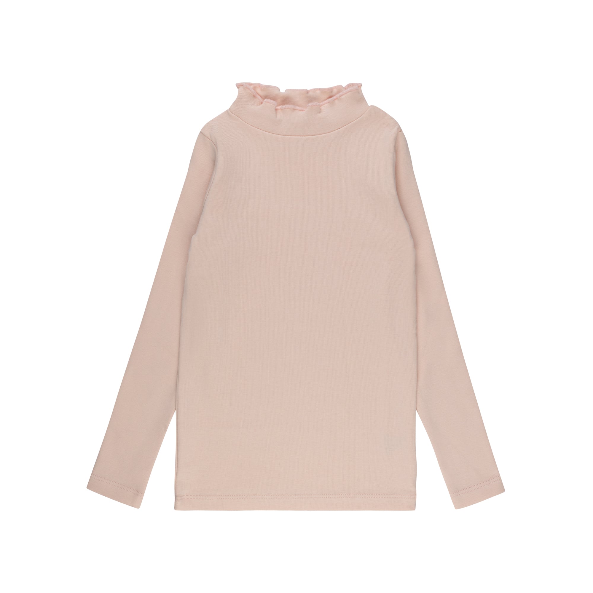 Liberty/Berry mockneck Tee - Solid Pink