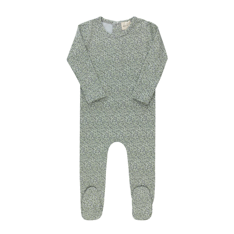 Liberty/Berry Footie - Blue Print