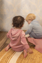 Velour Embossed Set - Mauve Pink