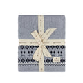 Fair Isle Blanket - Blue