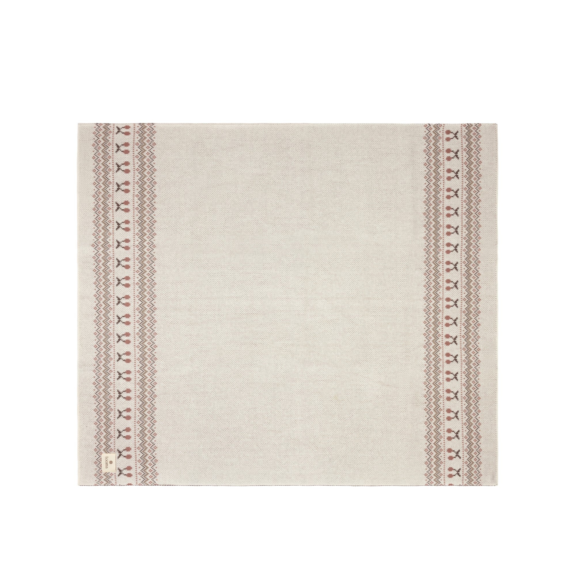 Fair Isle Blanket - Ivory