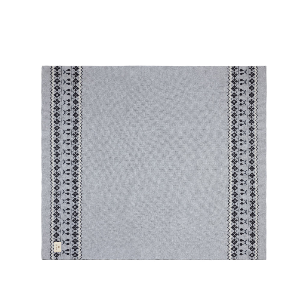 Fair Isle Blanket - Blue
