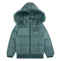 Leather Patch Coat- Green