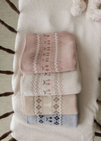 Fair Isle Blanket - Pink