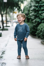 Sherpa Varsity Set-Off Blue - 24M