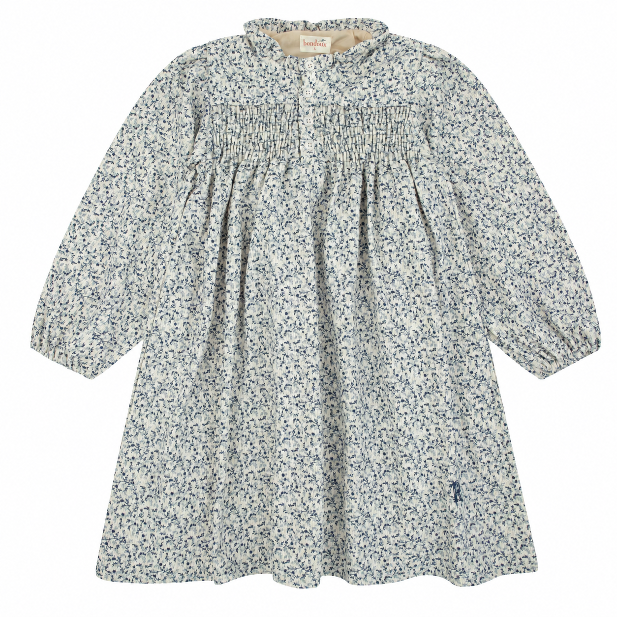 Pre-Order Printed Corduroy Dress