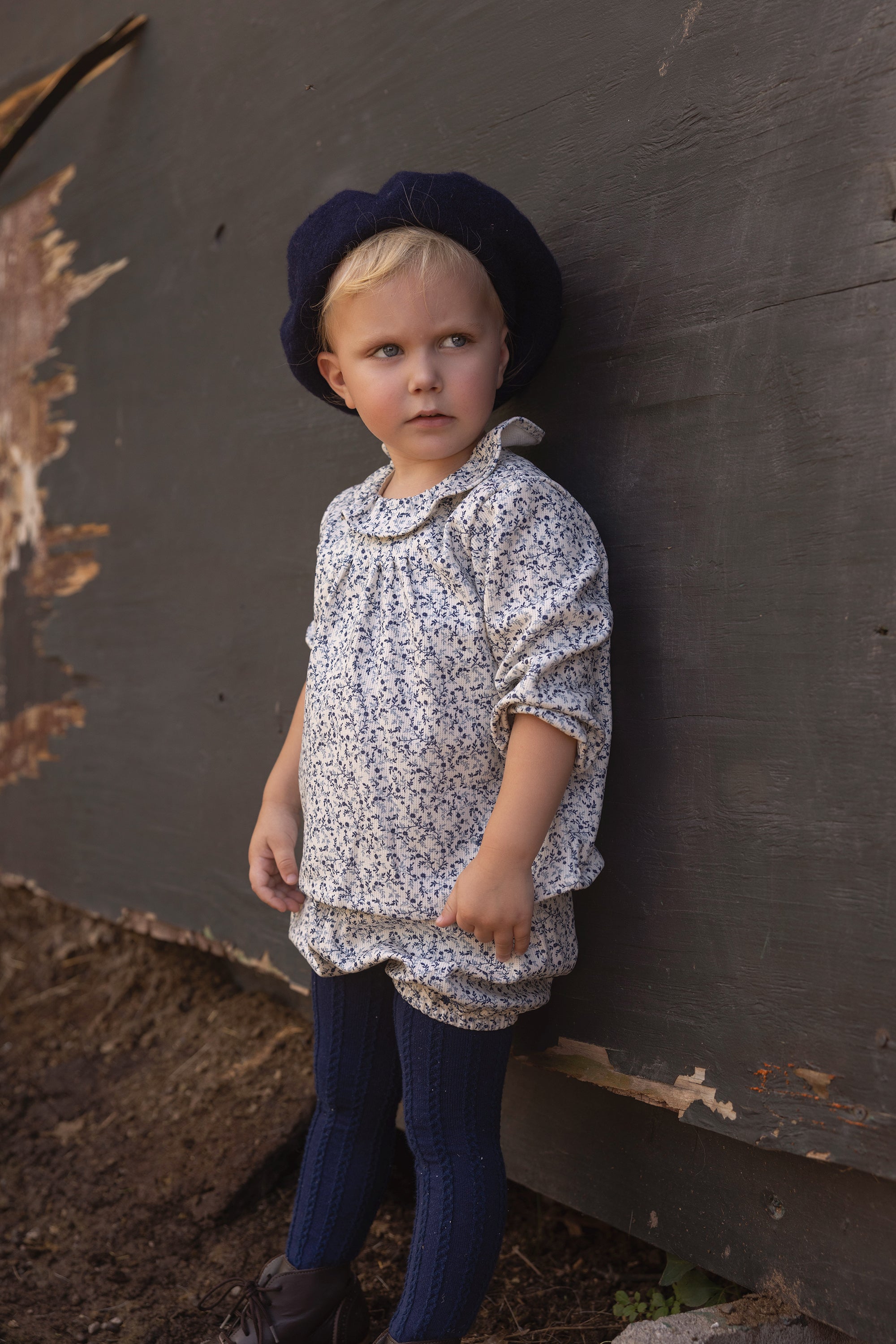 Pre-Order Printed Ruffle Top- Baby