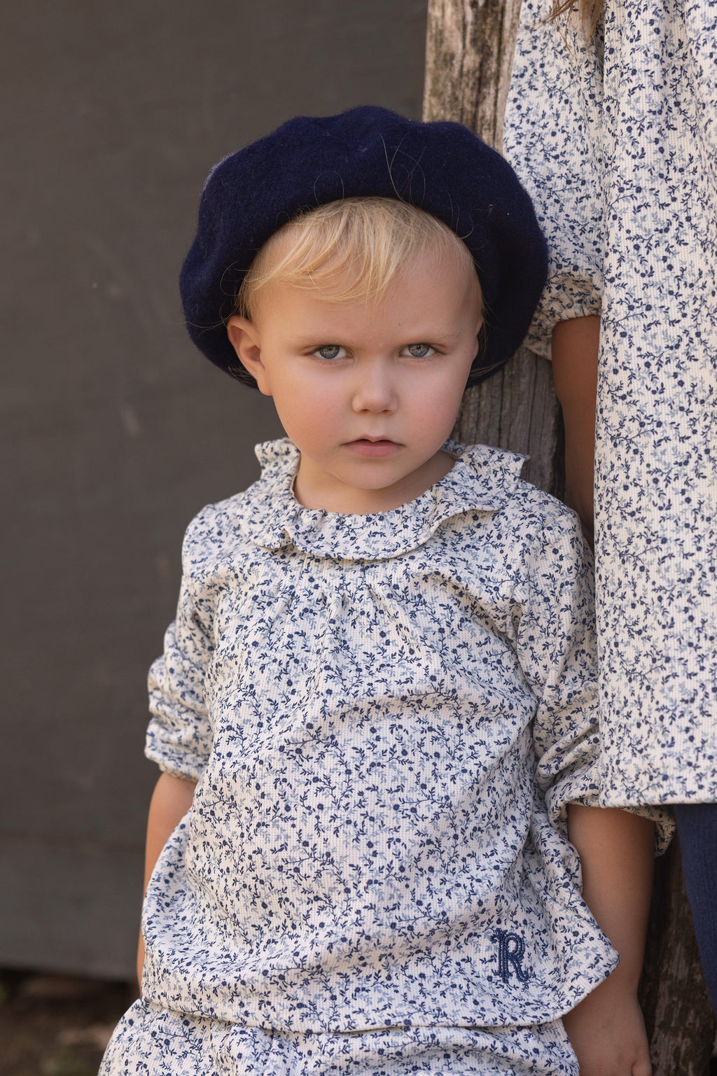 Pre-Order Printed Ruffle Top- Baby