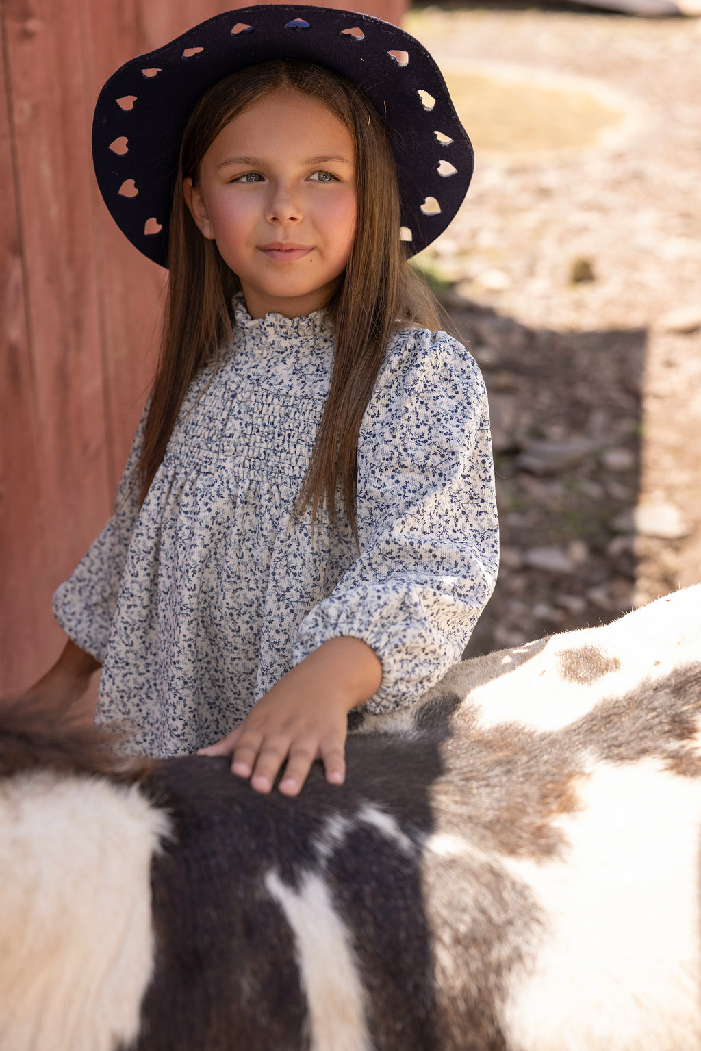 Pre-Order Printed Corduroy Dress
