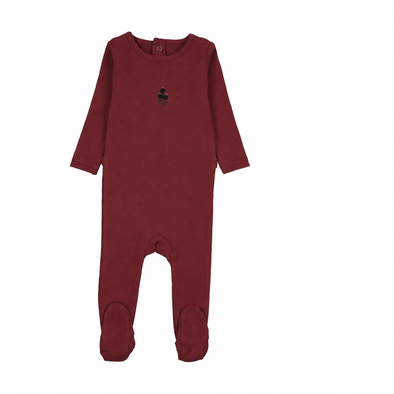 Sweet Campaign Girls Footie - Vintage Red