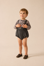 Pre-Order Plaid Edition Toddler Boys Shirt - Grey