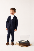 Grandpa Cardigan - Navy