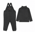 Stitch Studio Boys Toddler Set - Off Black