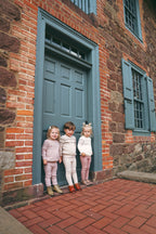 Fair Isle Toddler Knit Set - Mauve