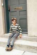 Striped Top - Green
