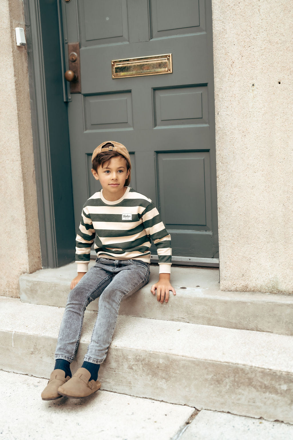 Striped Top - Green