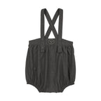 Pre-Order Boys Romper - Mid Grey