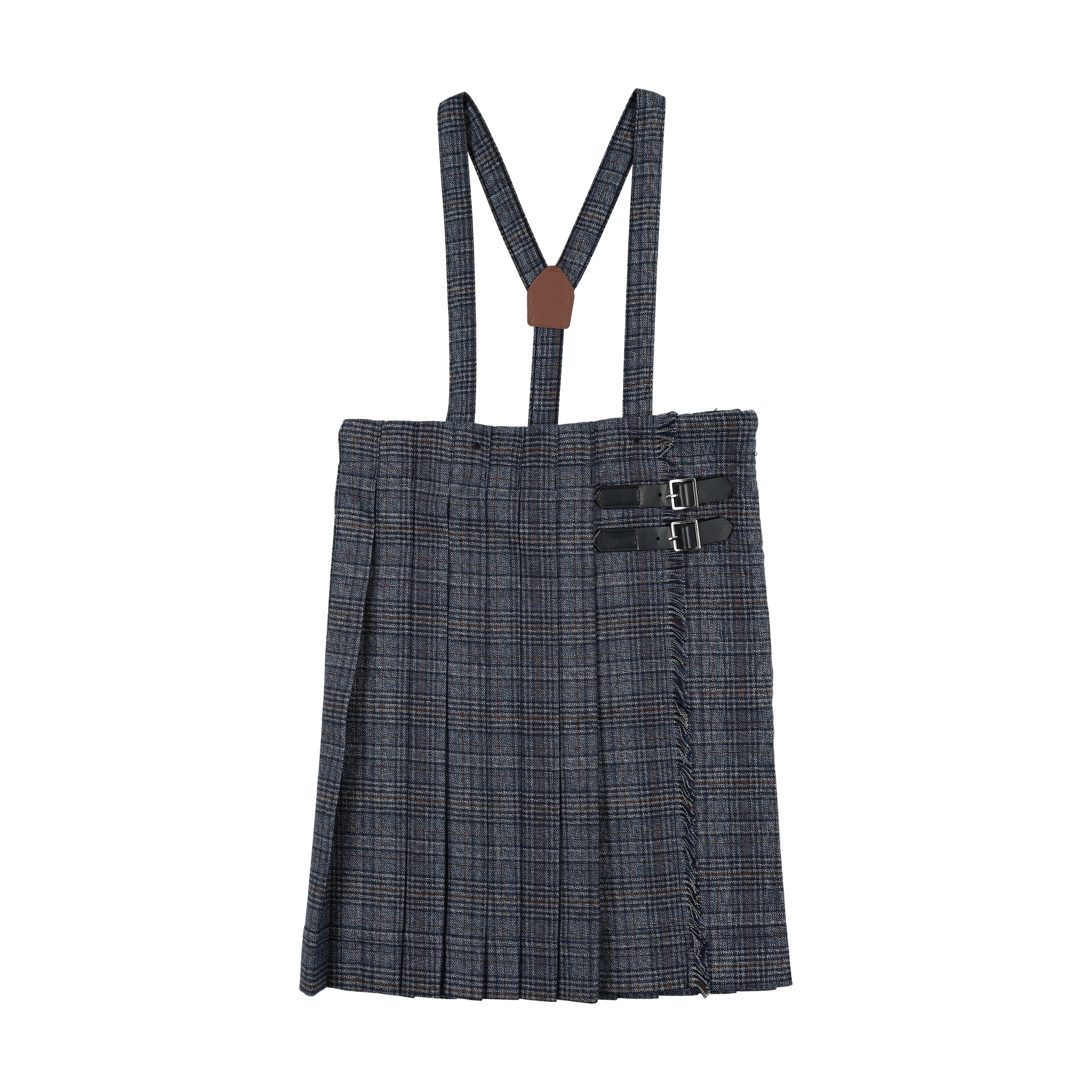 Pre-Order Multi Plaid Kilt Suspender Skirt