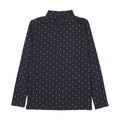 Sweet Campaign Printed Mockneck - Navy Print
