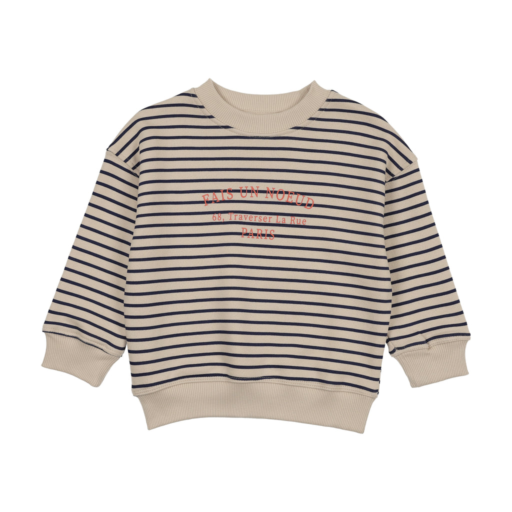 Bold Boy Stripe Sweatshirt