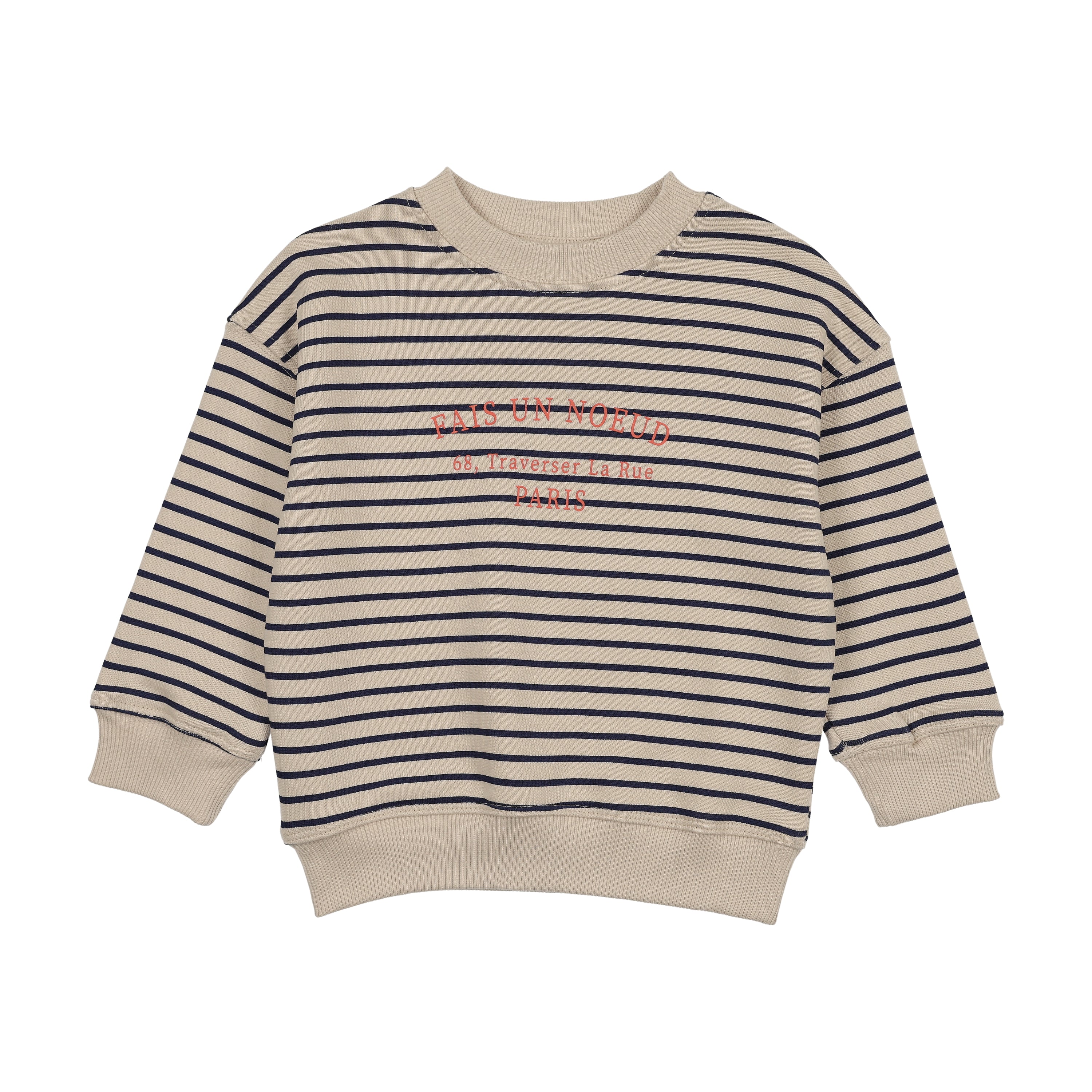 Bold Boy Stripe Sweatshirt