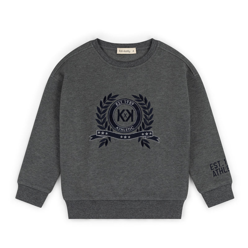 Pre-Order The Prep Edit Sweatshirt - Grey
