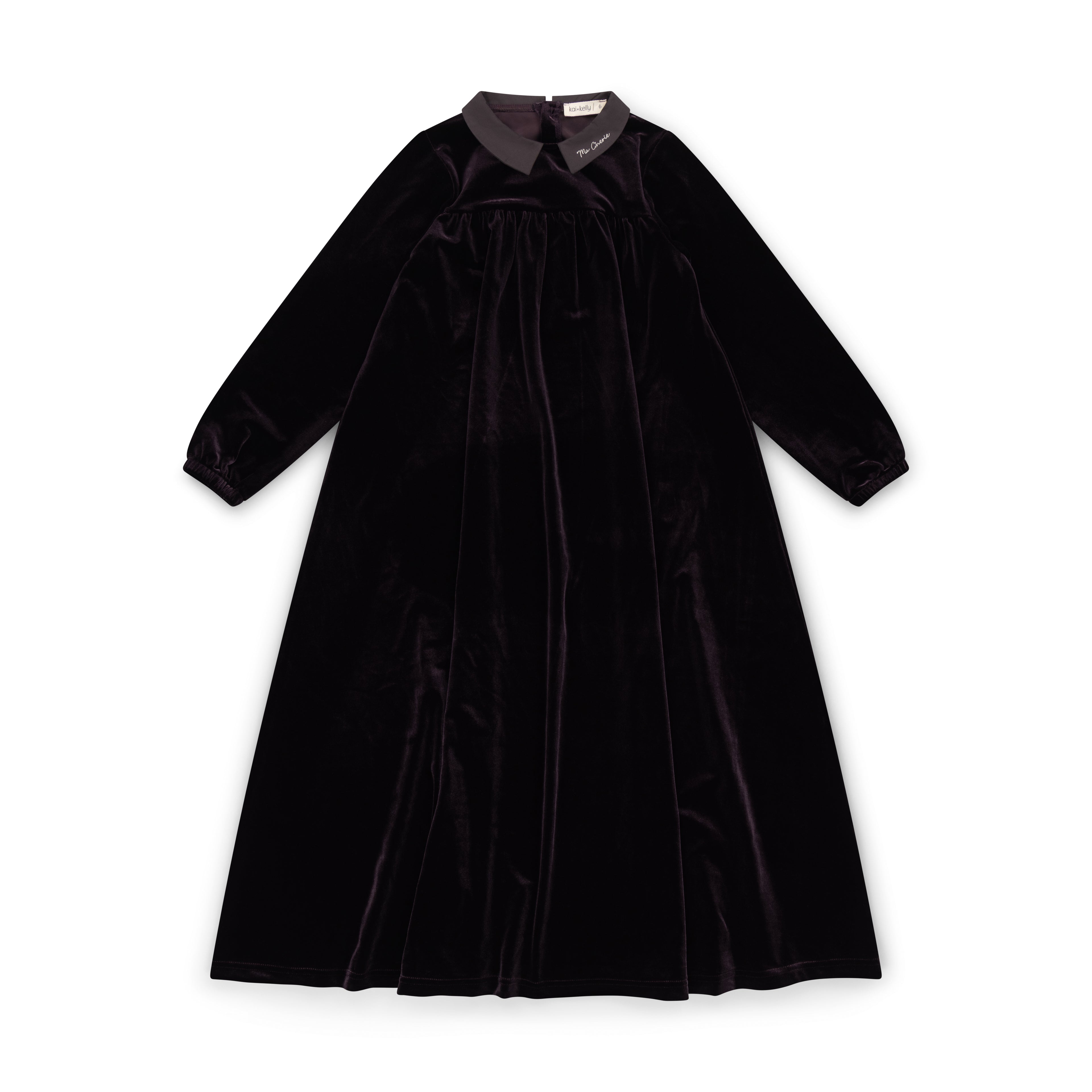 Pre-Order Velour Loungewear Maxi Dress - Eggplant
