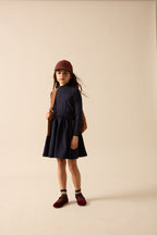Sweet Campaign Printed Mockneck - Navy Print