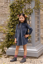 Liberty/Berry Corduroy Dress - Navy Blue