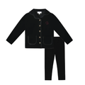Raspberry B Embroidered Boys Lounge Set