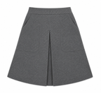 Grey Emblem Skirt