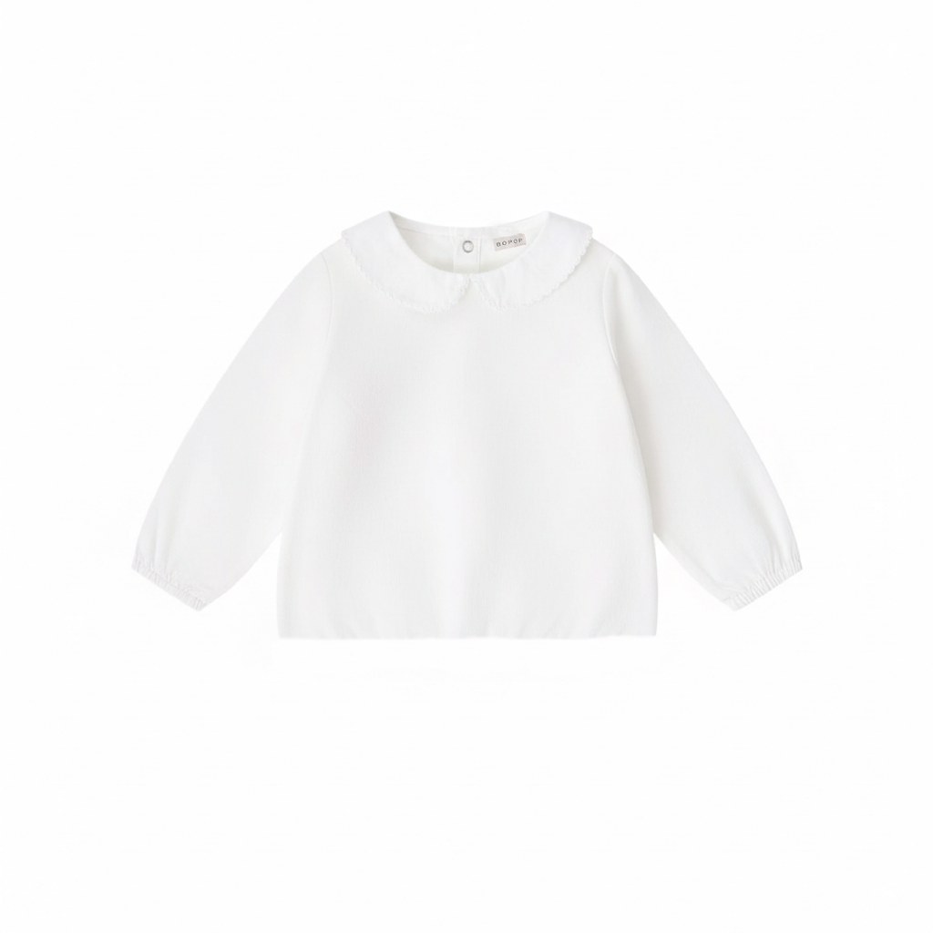Ivory Peter Pan Blouse