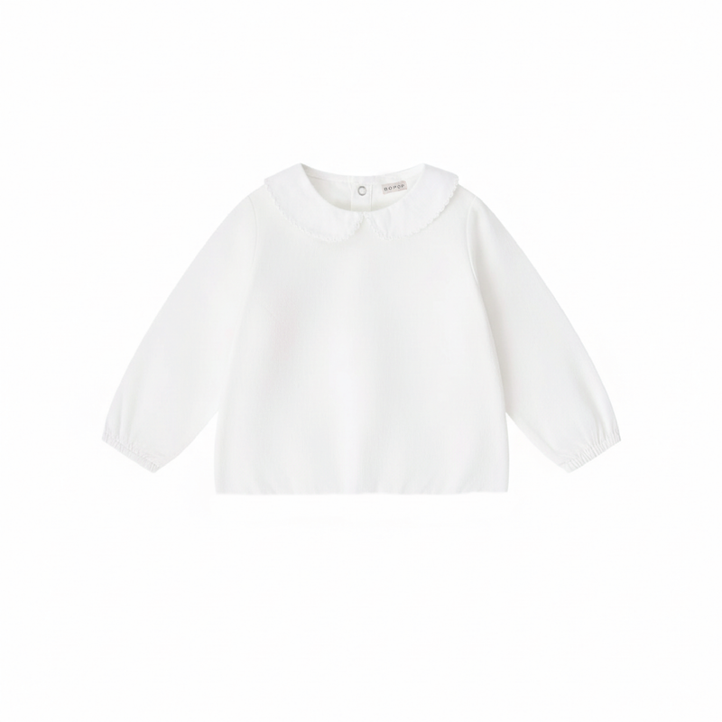 Ivory Peter Pan Blouse