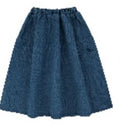 Flaired Skirt - Blue Denim